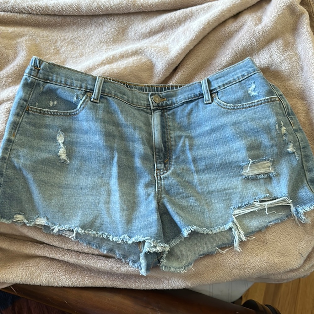 Aerie elastic waistband shorts, size X-LARGE